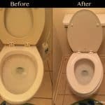How to clean your toilet and get rid of hard water stains