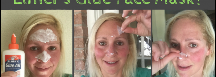 Elmer's Glue Face Mask-