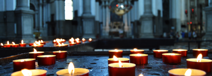 religious rituals to remember dead loved ones candles