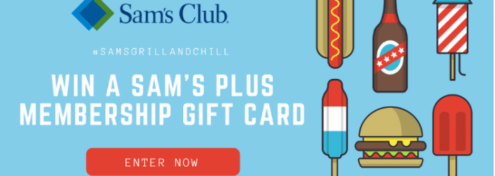 sams club giveaway $100 Sam’s Plus membership gift card