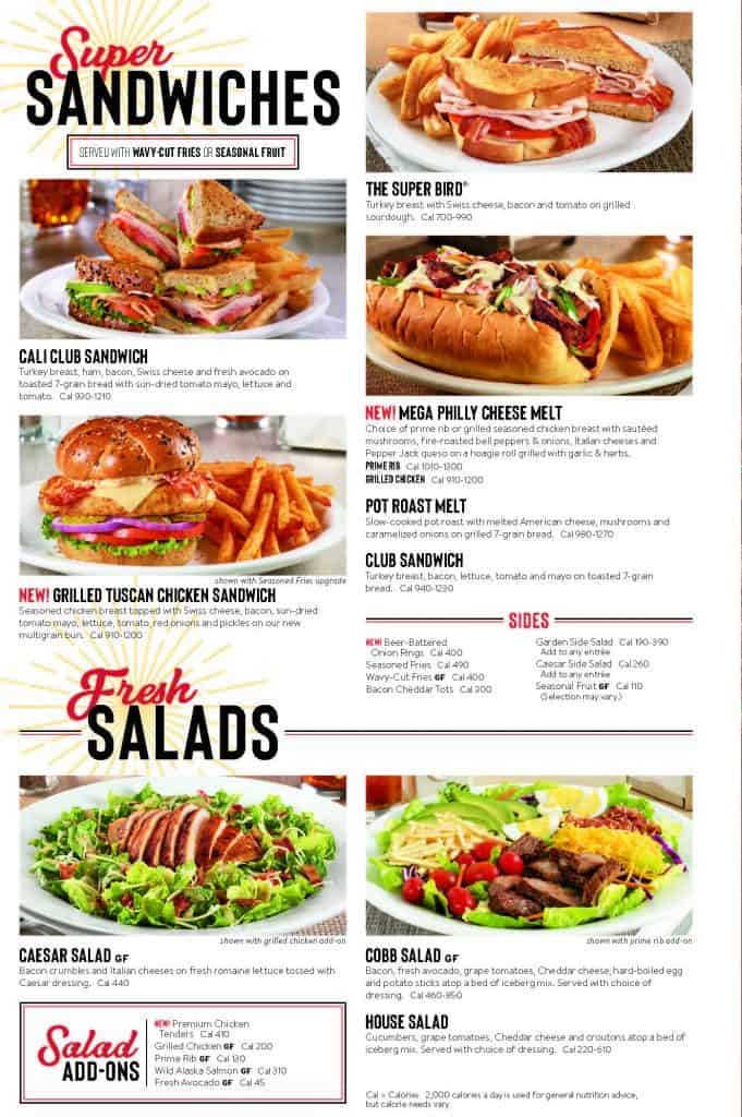 Denny's sandwiches menu • dennys.com