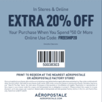 Aeropostale Coupons for 2024 - In-Store Coupons and Online Codes