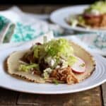 Pork Tinga tacos