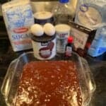 Easy Homemade and Gluten Free Brownies; Brownies With Ingredients